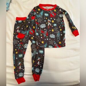 DC comics Batman wonder woman Superman pjs